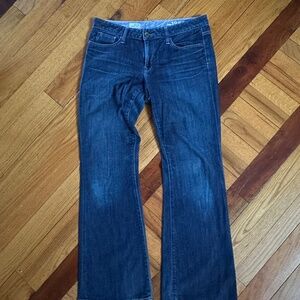 GAP Long & Lean Dark Blue Flare Women's Jeans VINTAGE